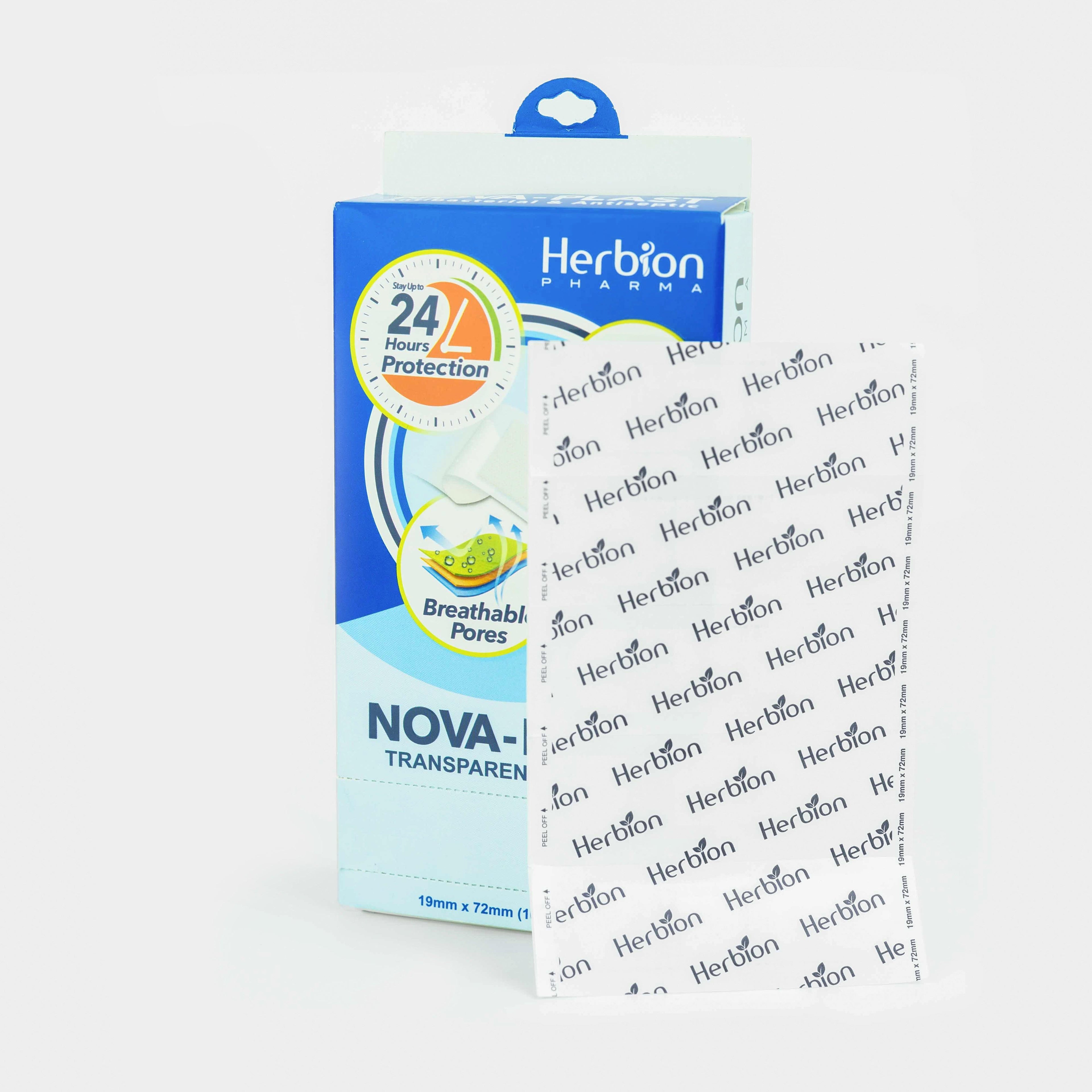 Nova-Plast Transparent Plaster (100 Plasters)
